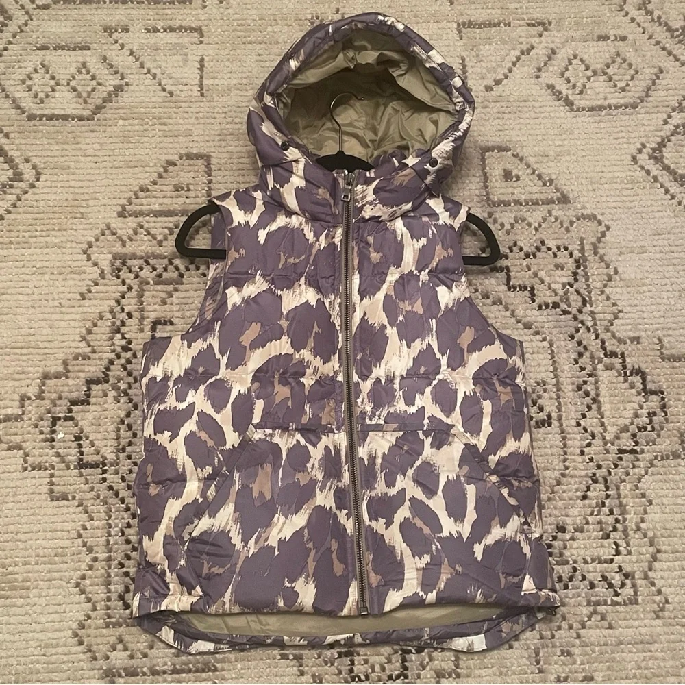 COACH  Size S/P Amimal Print Puffer Vest